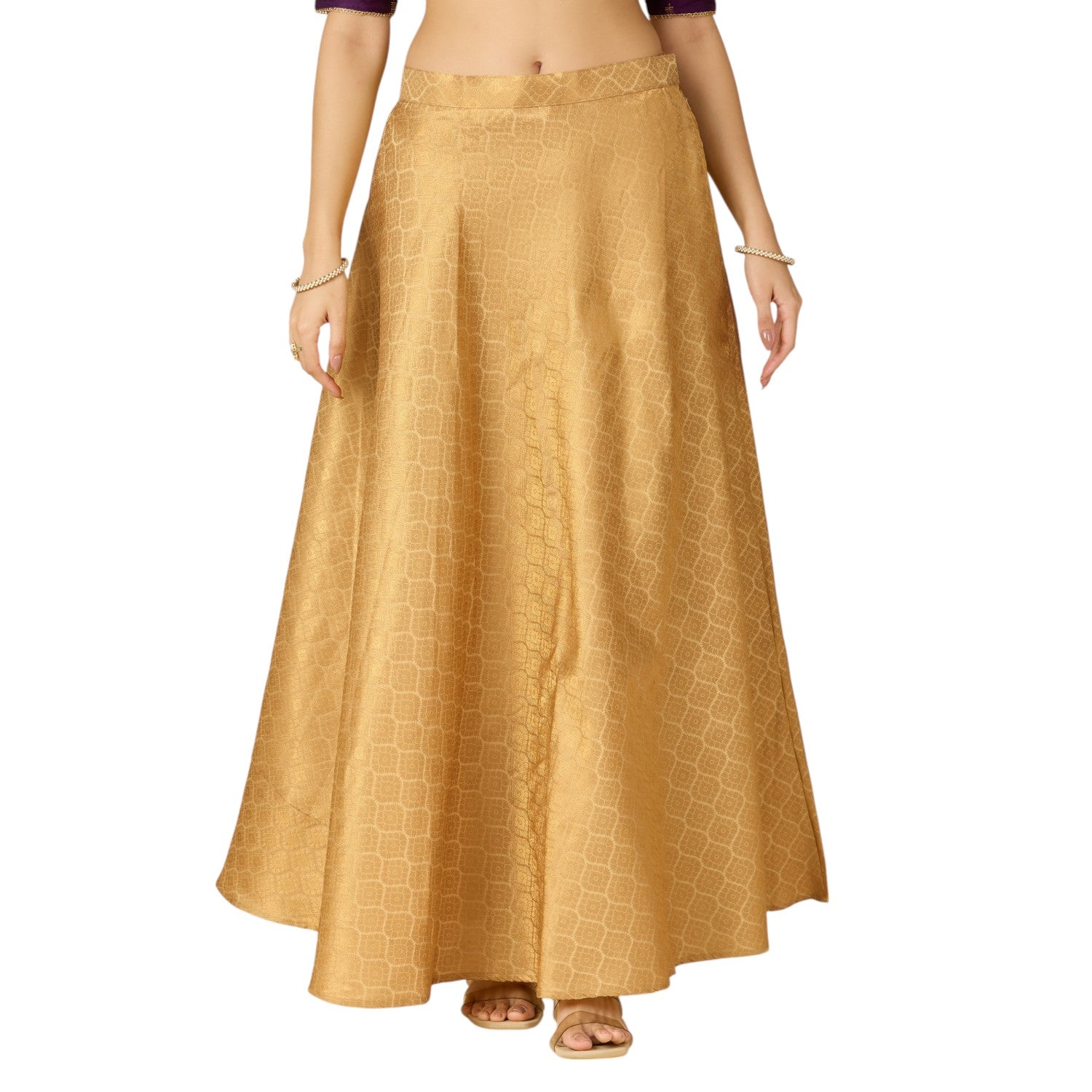 Dhara Brocade Skirt - Roop Darshan