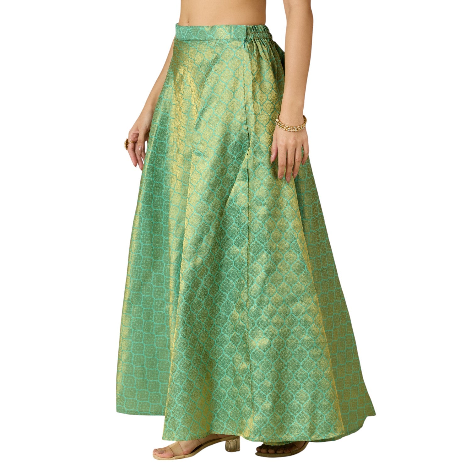 Dhara Brocade Skirt - Roop Darshan