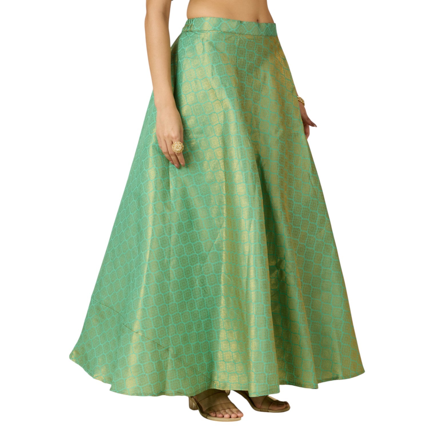 Dhara Brocade Skirt - Roop Darshan