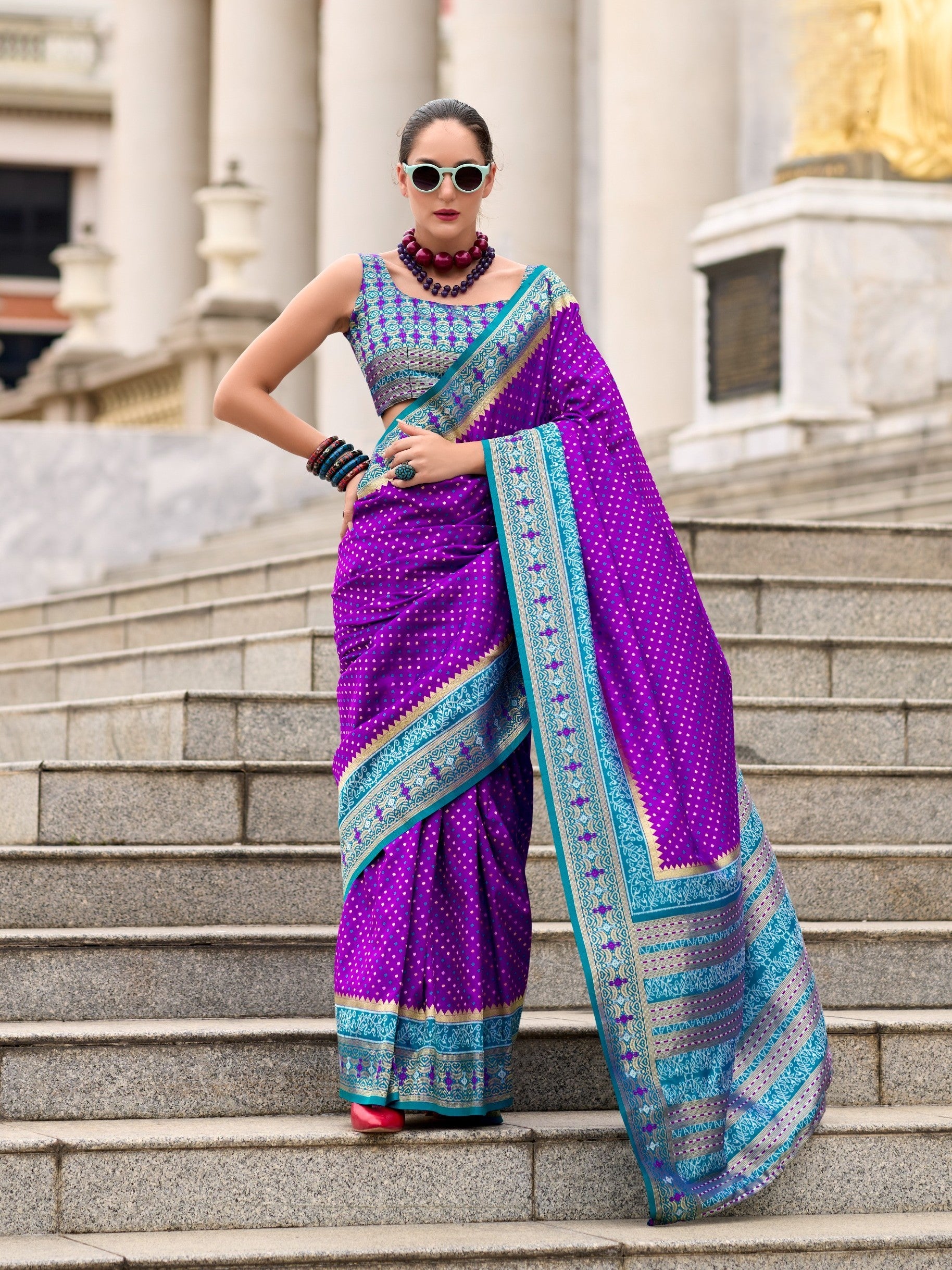 Karthika Silk Saree - Roop Darshan