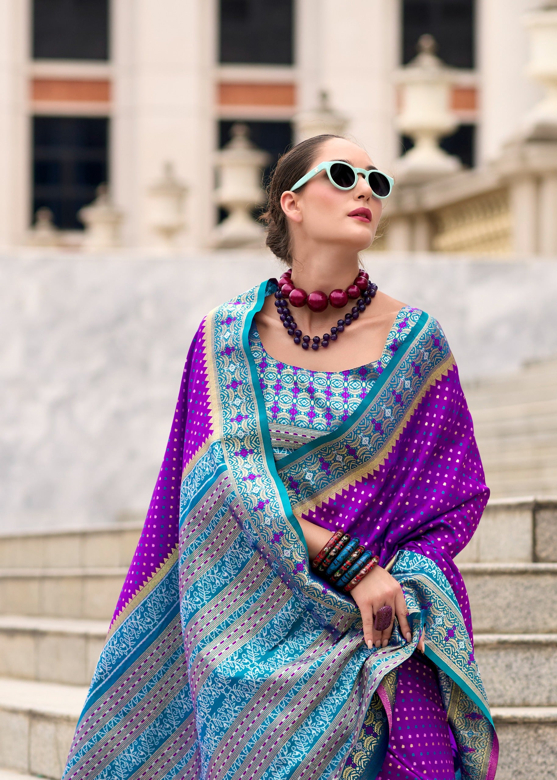 Karthika Silk Saree - Roop Darshan