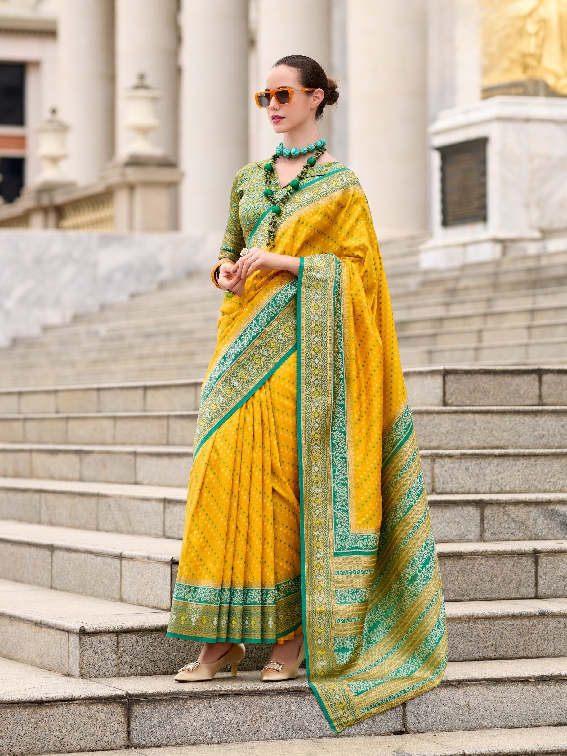 Karthika Silk Saree - Roop Darshan