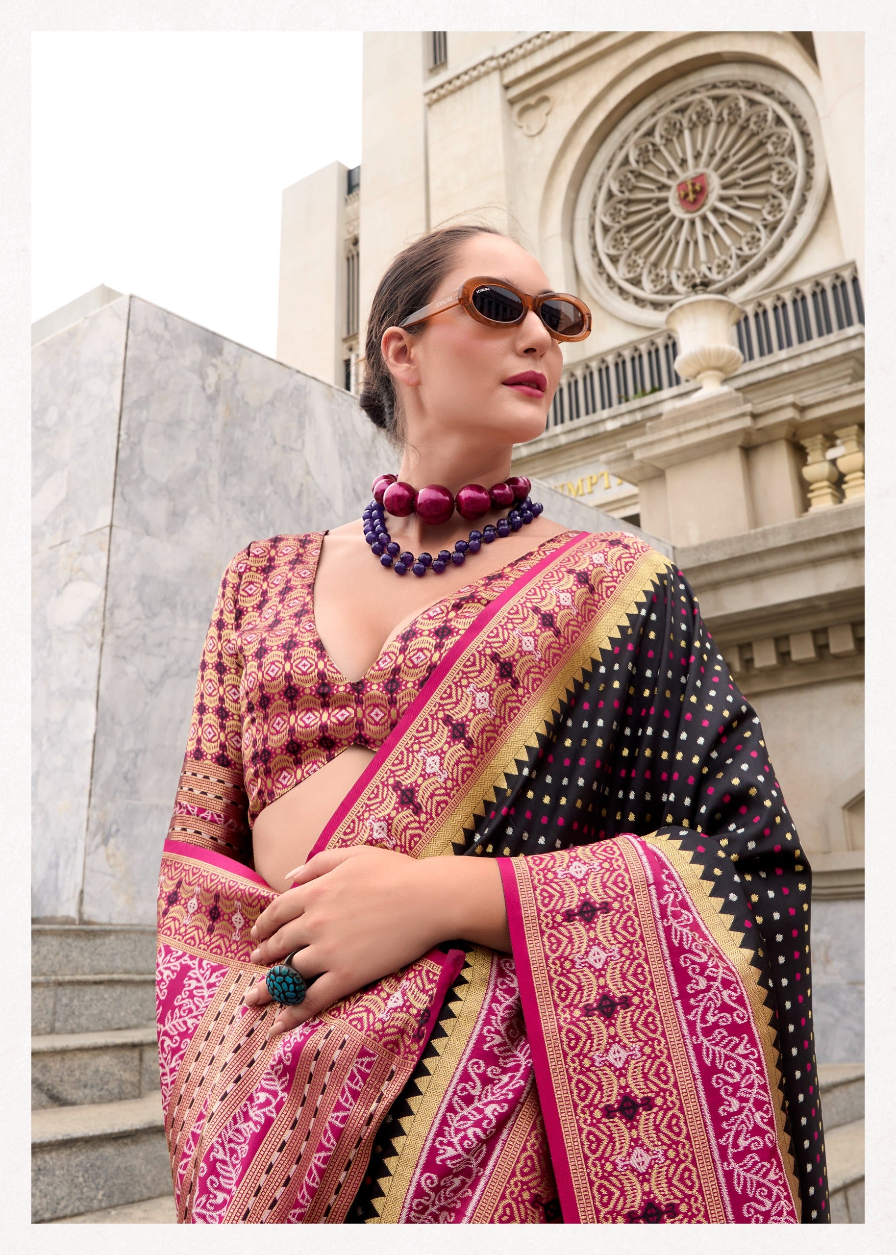 Karthika Silk Saree - Roop Darshan