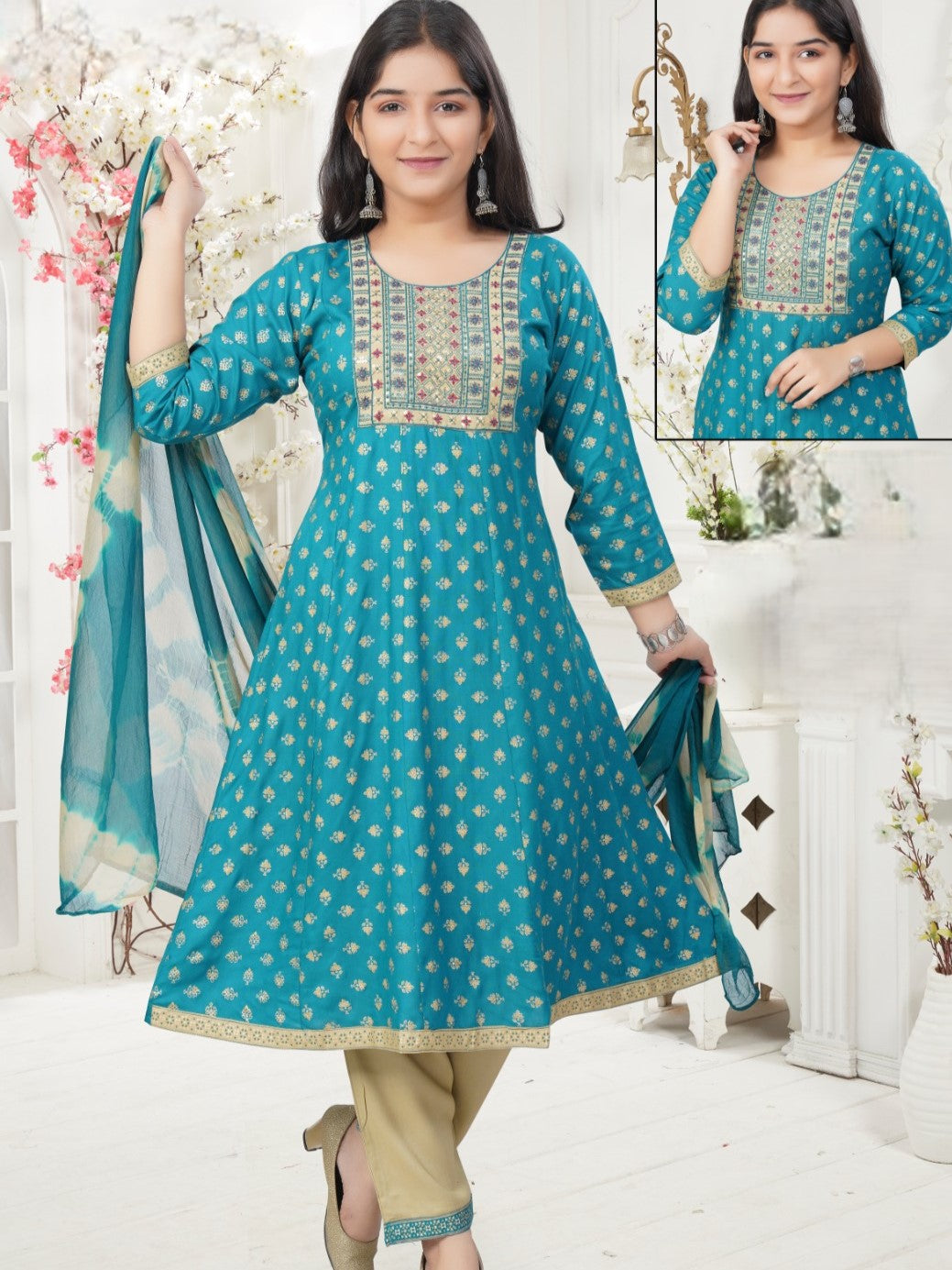 Navya Flair Suit - Roop Darshan
