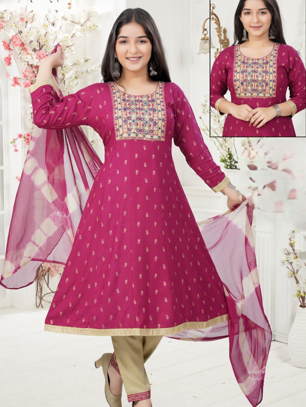Navya Flair Suit - Roop Darshan