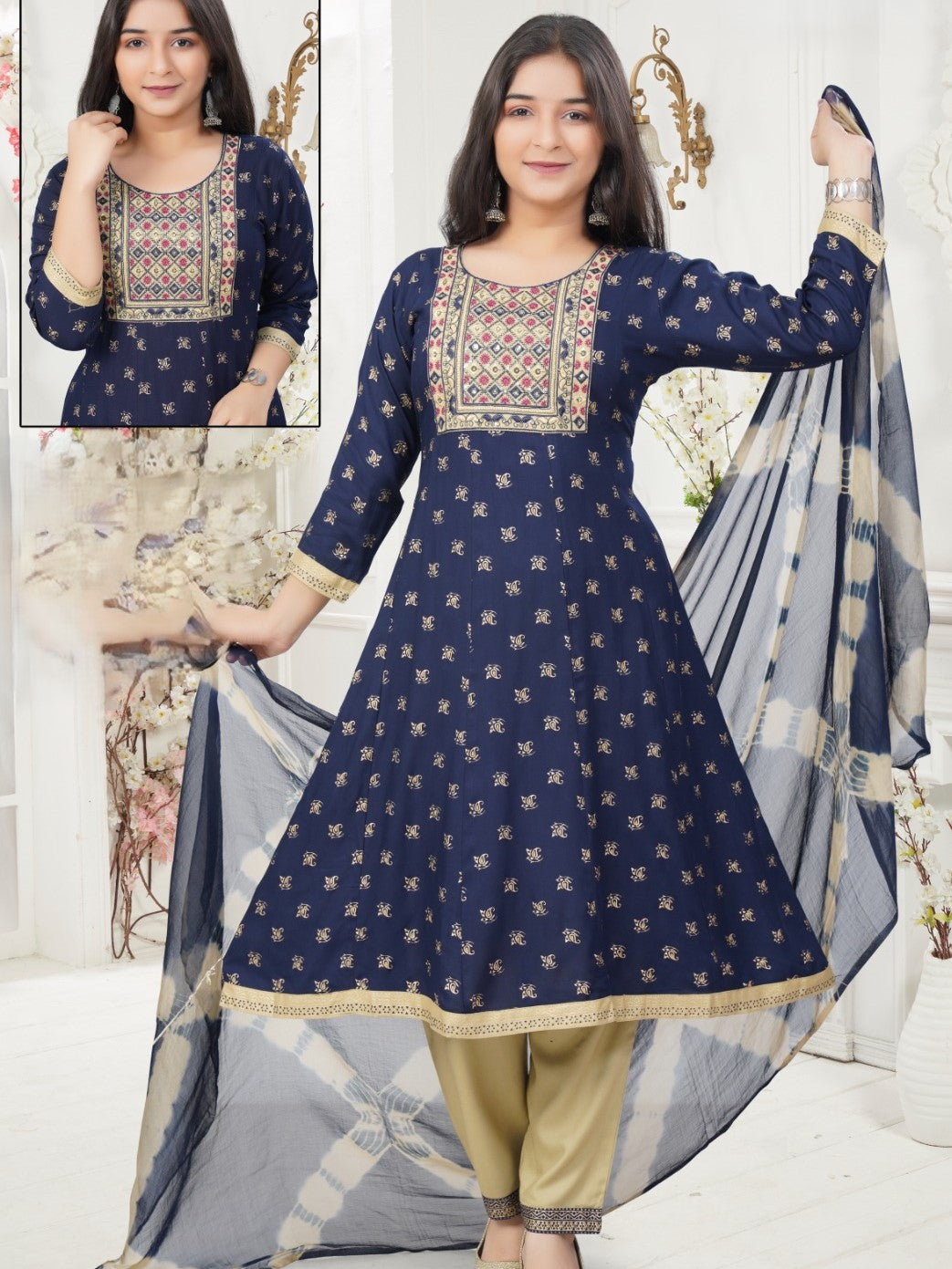 Navya Flair Suit - Roop Darshan