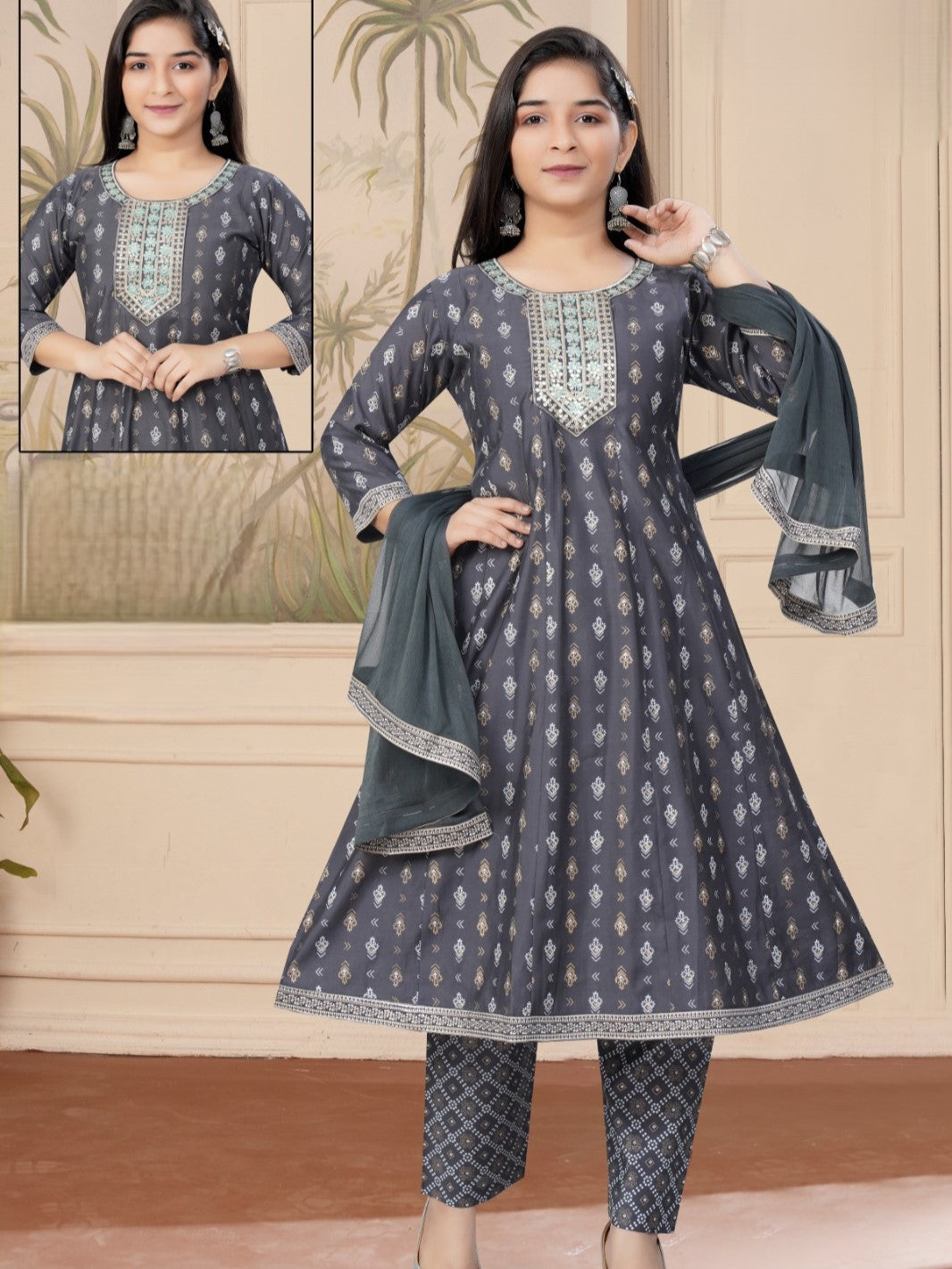 Swara Flair Suit - Roop Darshan