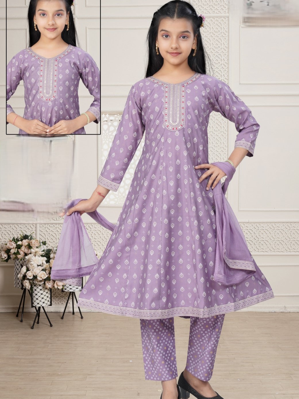 Diksha Flair Suit - Roop Darshan