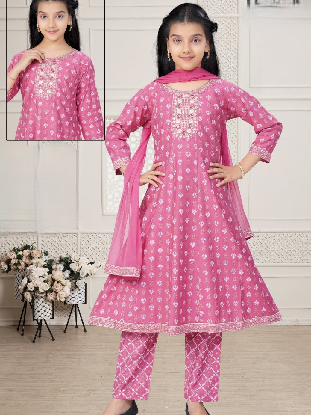 Diksha Flair Suit - Roop Darshan