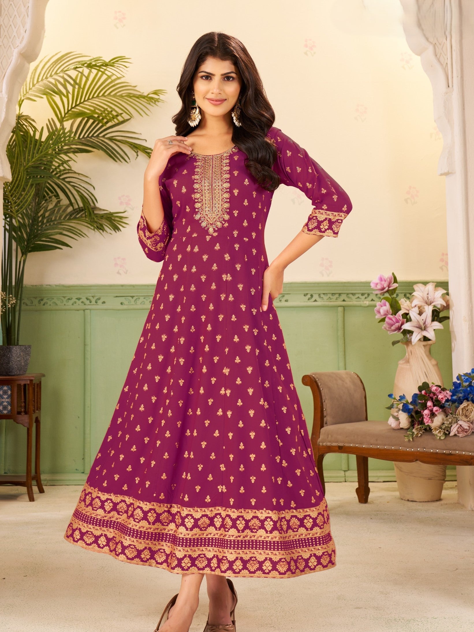 Nisha Flair Kurti - Roop Darshan