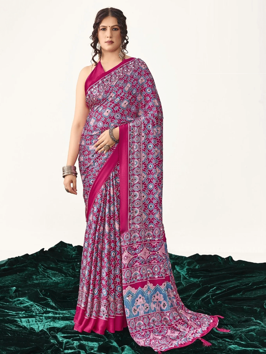 Kreena Silk Printed Saree