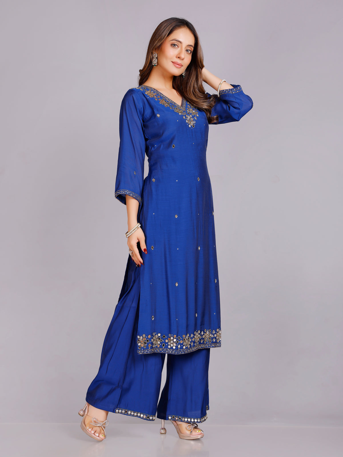 Twish Silk Mirror Kurti