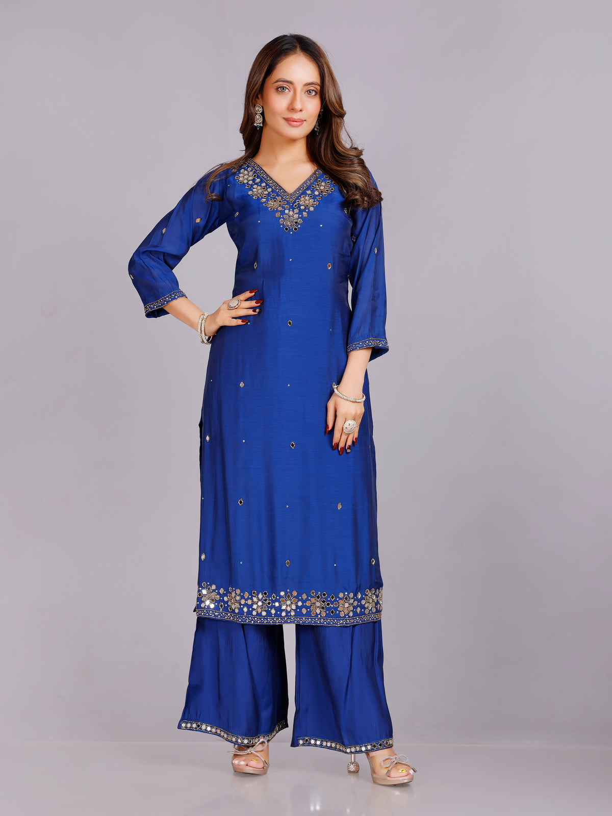 Twish Silk Mirror Kurti