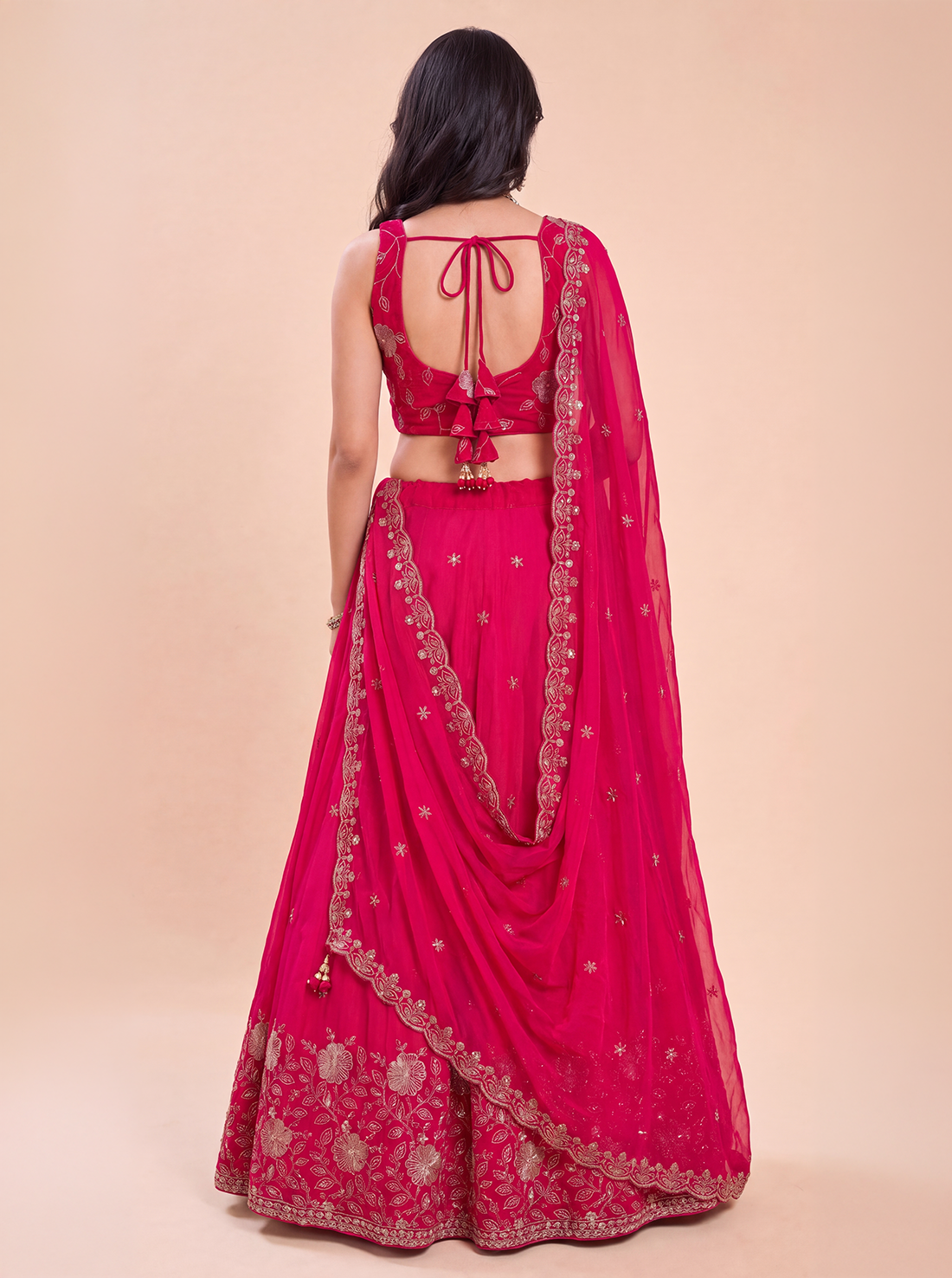 Tanvi Tissue Lehenga Set