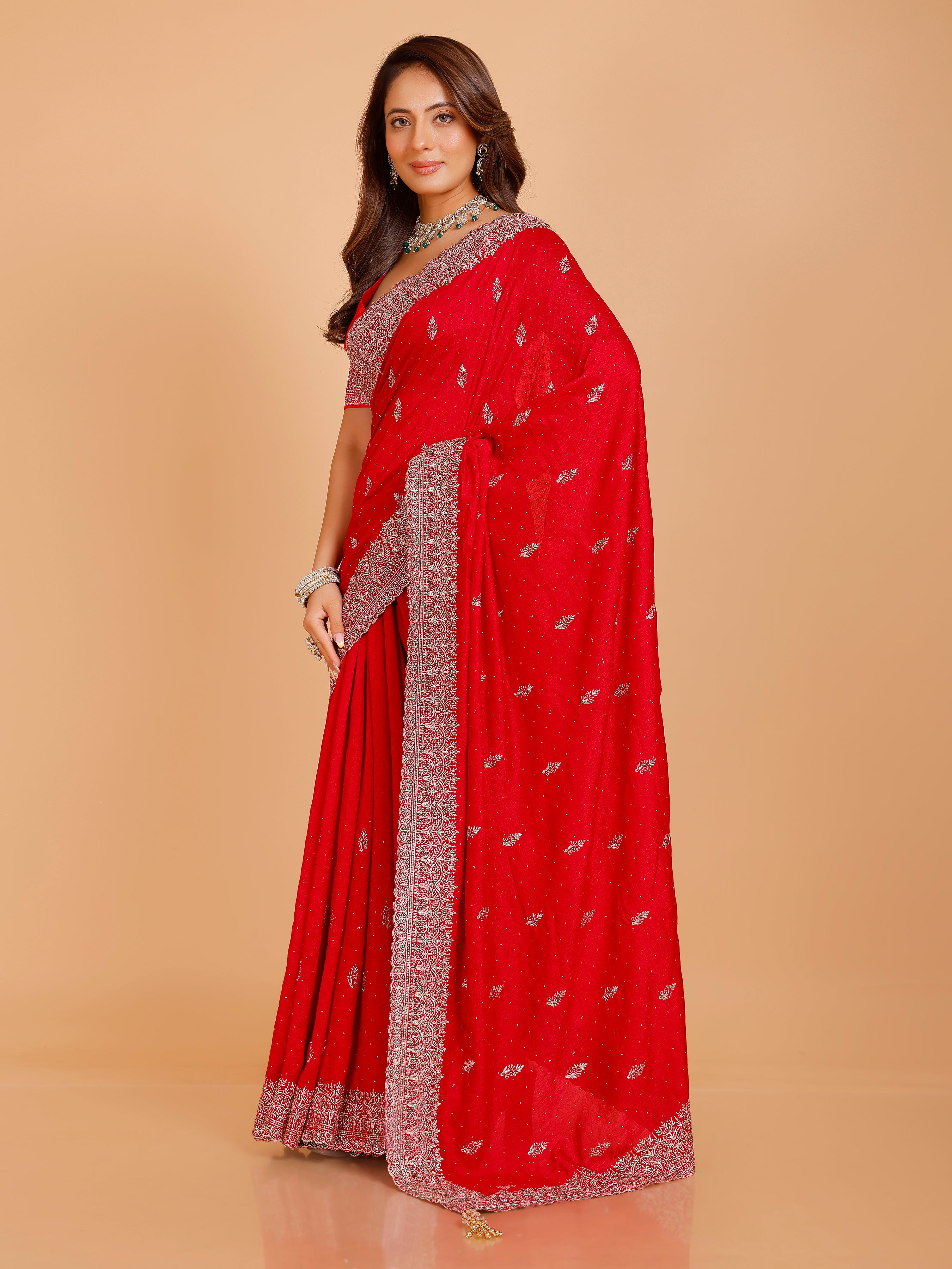 Vanshika Silk Zari Saree