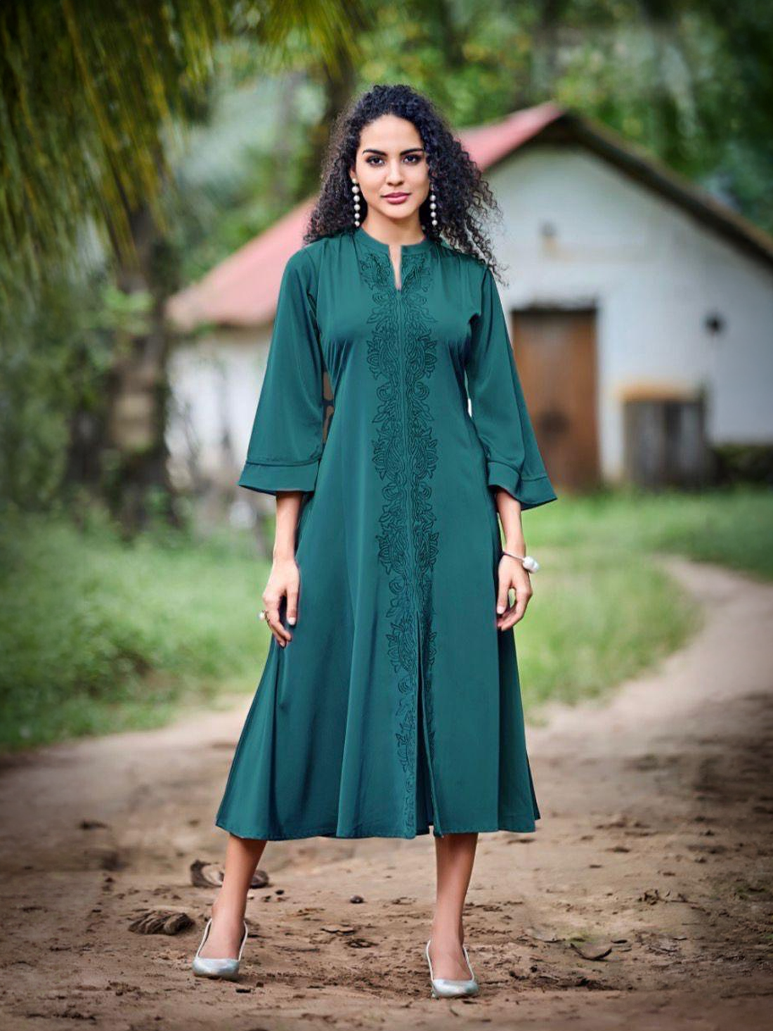 Ananya Silk Kurti Dress
