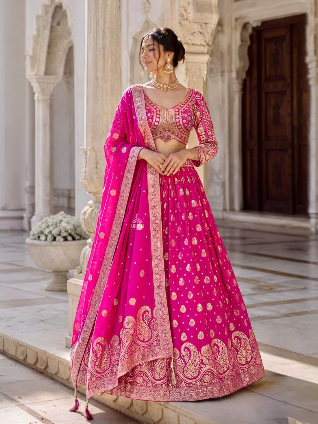 Rani Silk Lehenga Choli