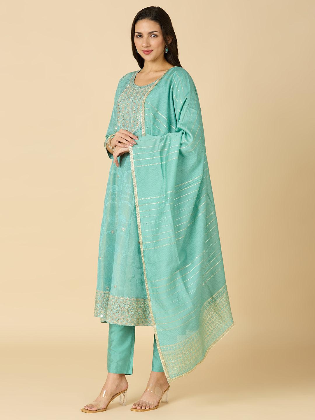 Anavi Flair Suit - Roop Darshan
