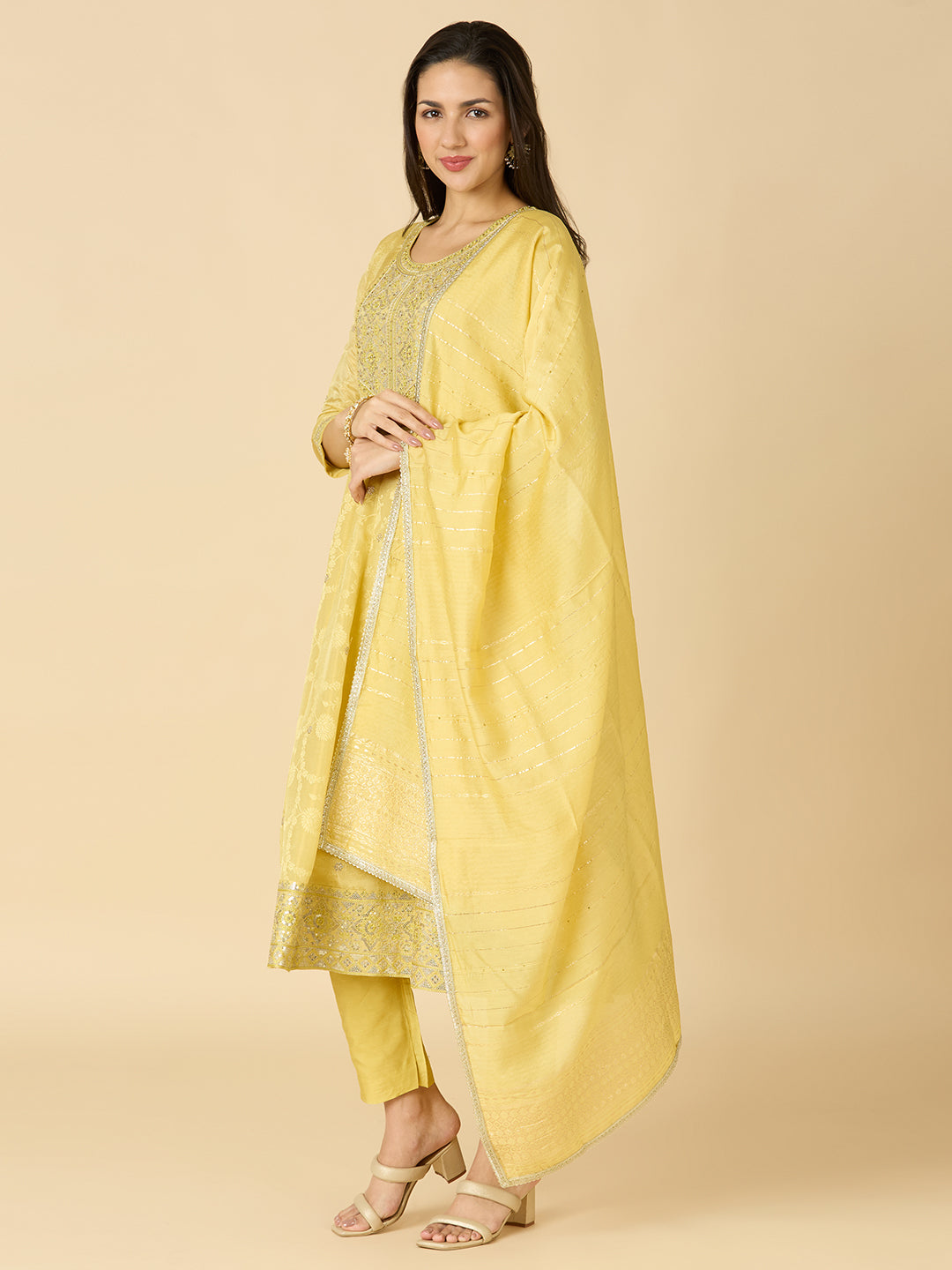 Anavi Flair Suit - Roop Darshan