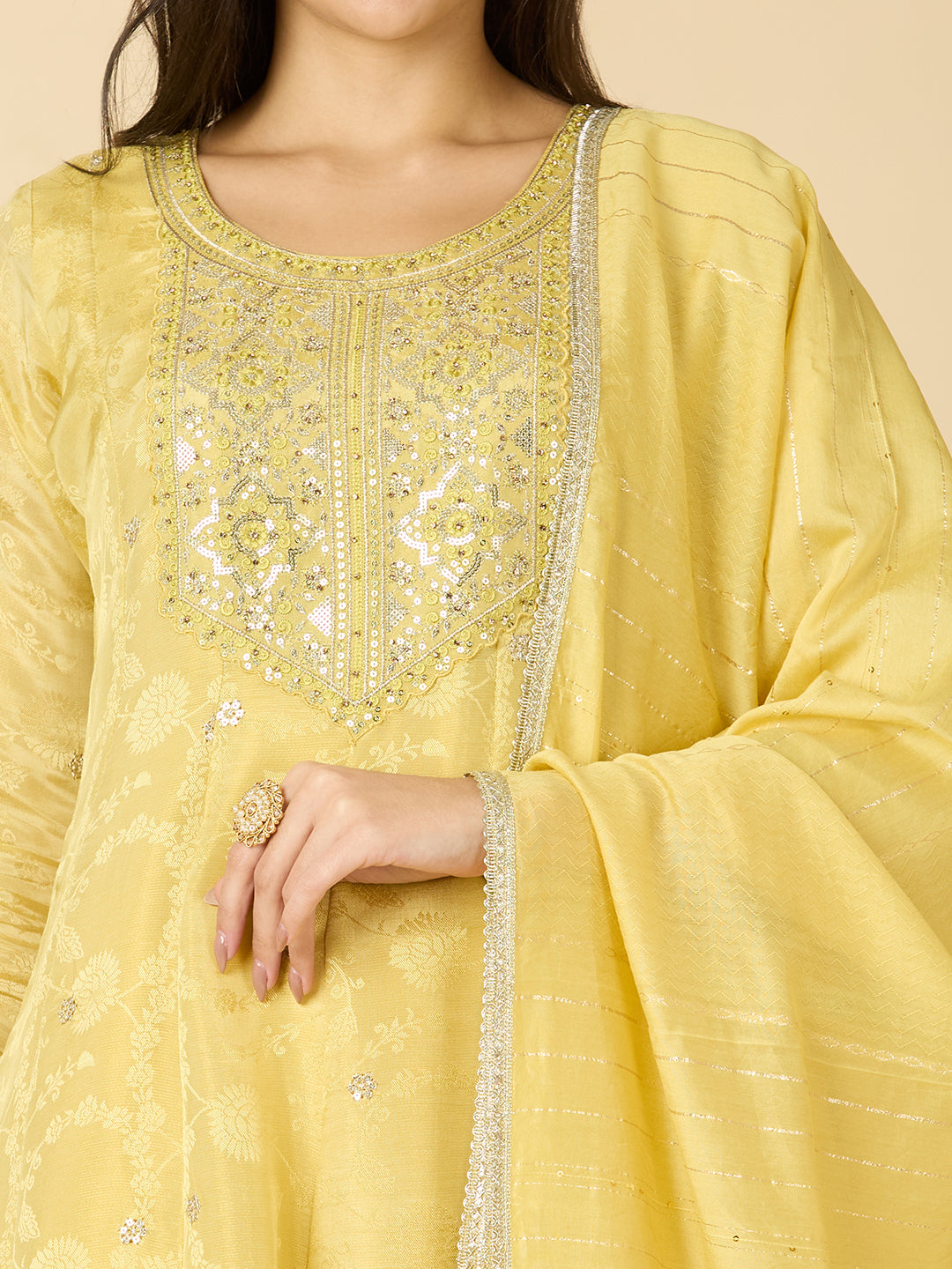 Anavi Flair Suit - Roop Darshan