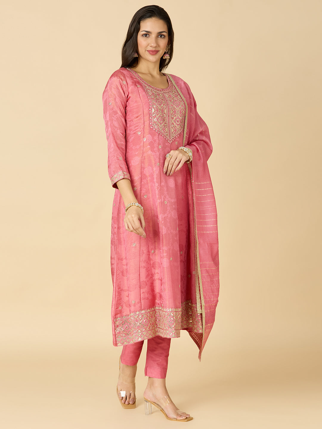 Anavi Flair Suit - Roop Darshan