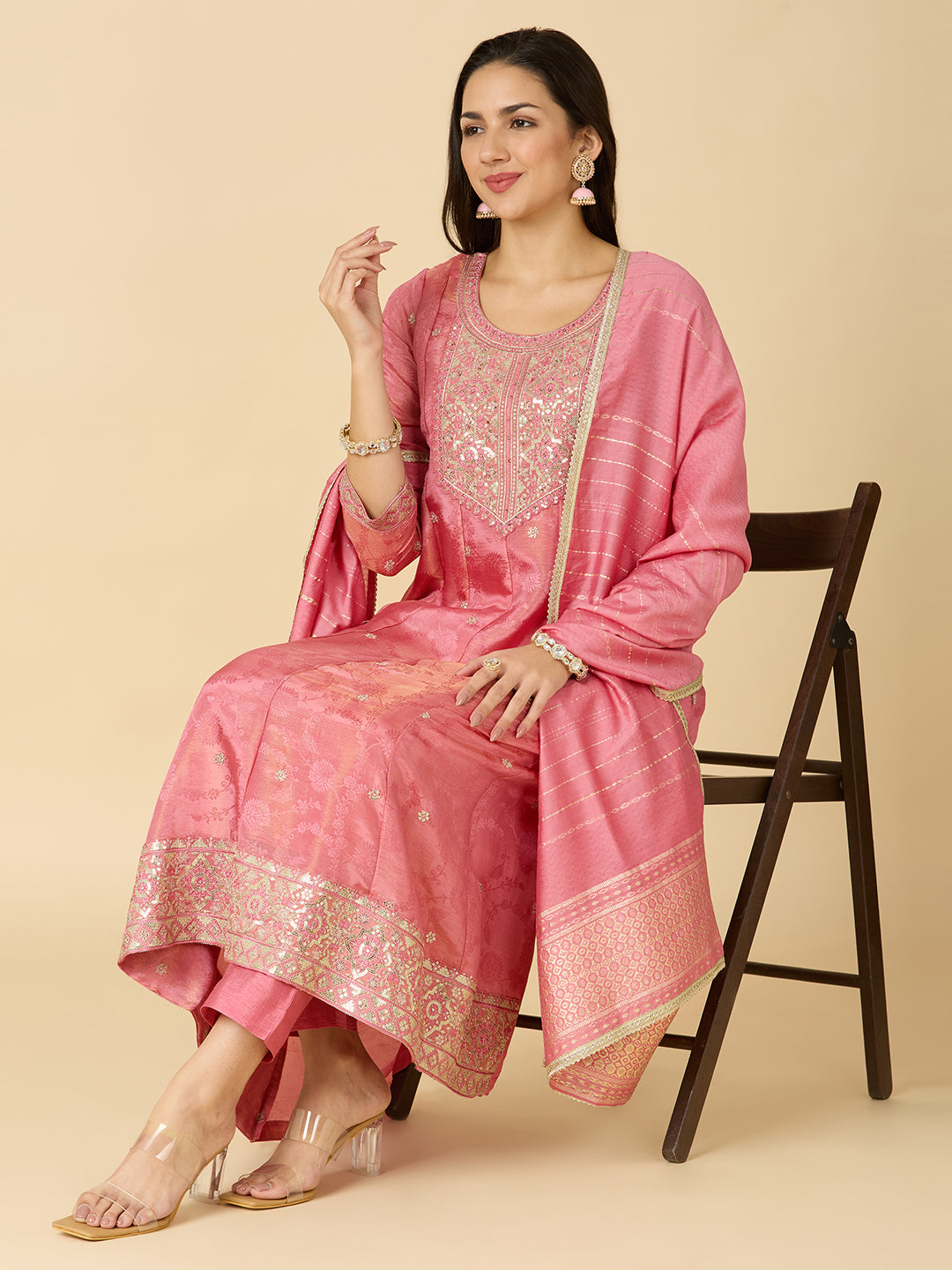 Anavi Flair Suit - Roop Darshan