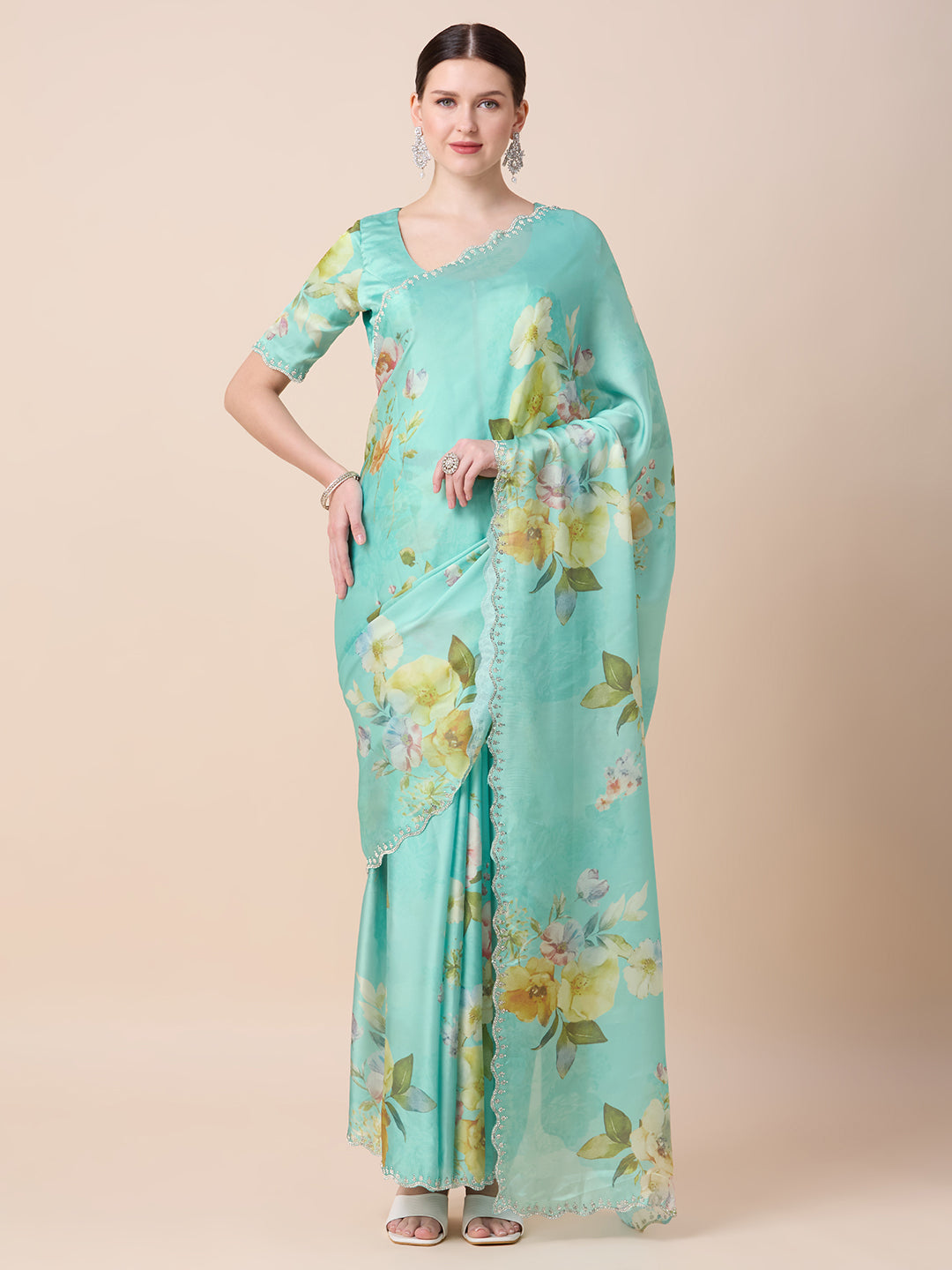 Hina Ready To Wear Saree Gown