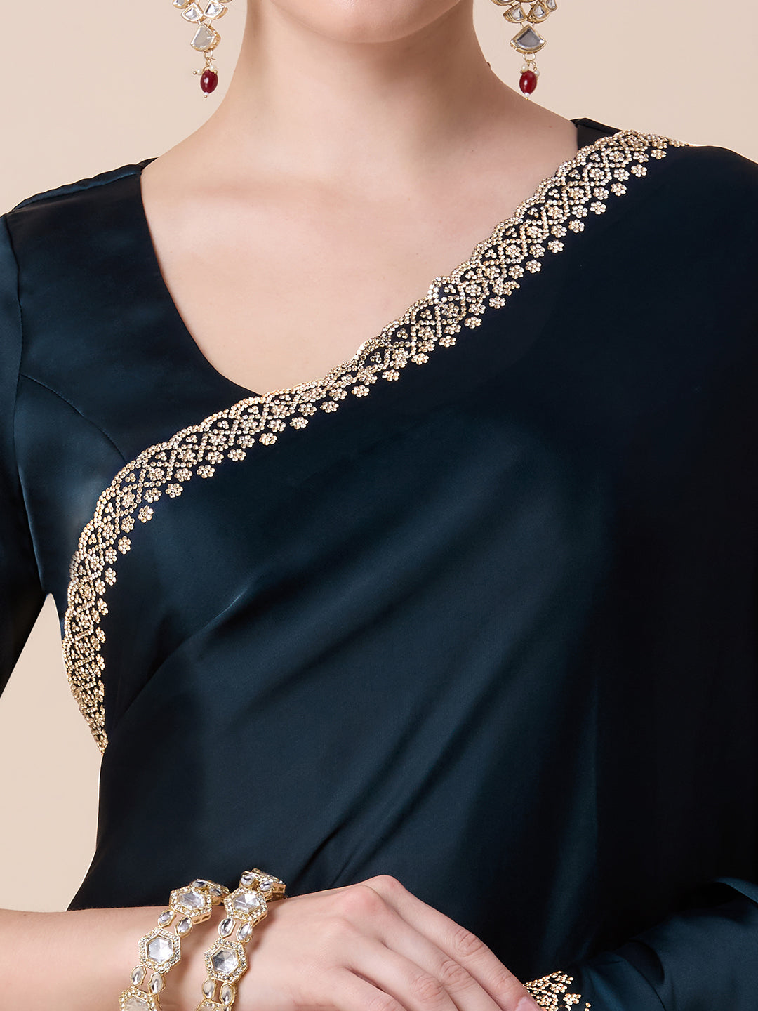 Vanya Ready to Wear Saree Gown - Roop Darshan