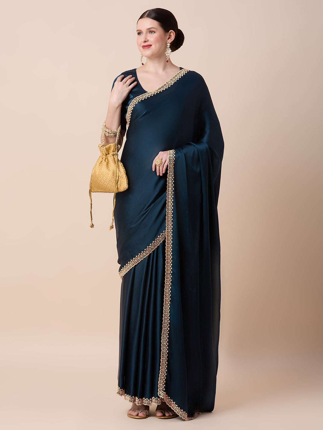 Vanya Ready to Wear Saree Gown - Roop Darshan