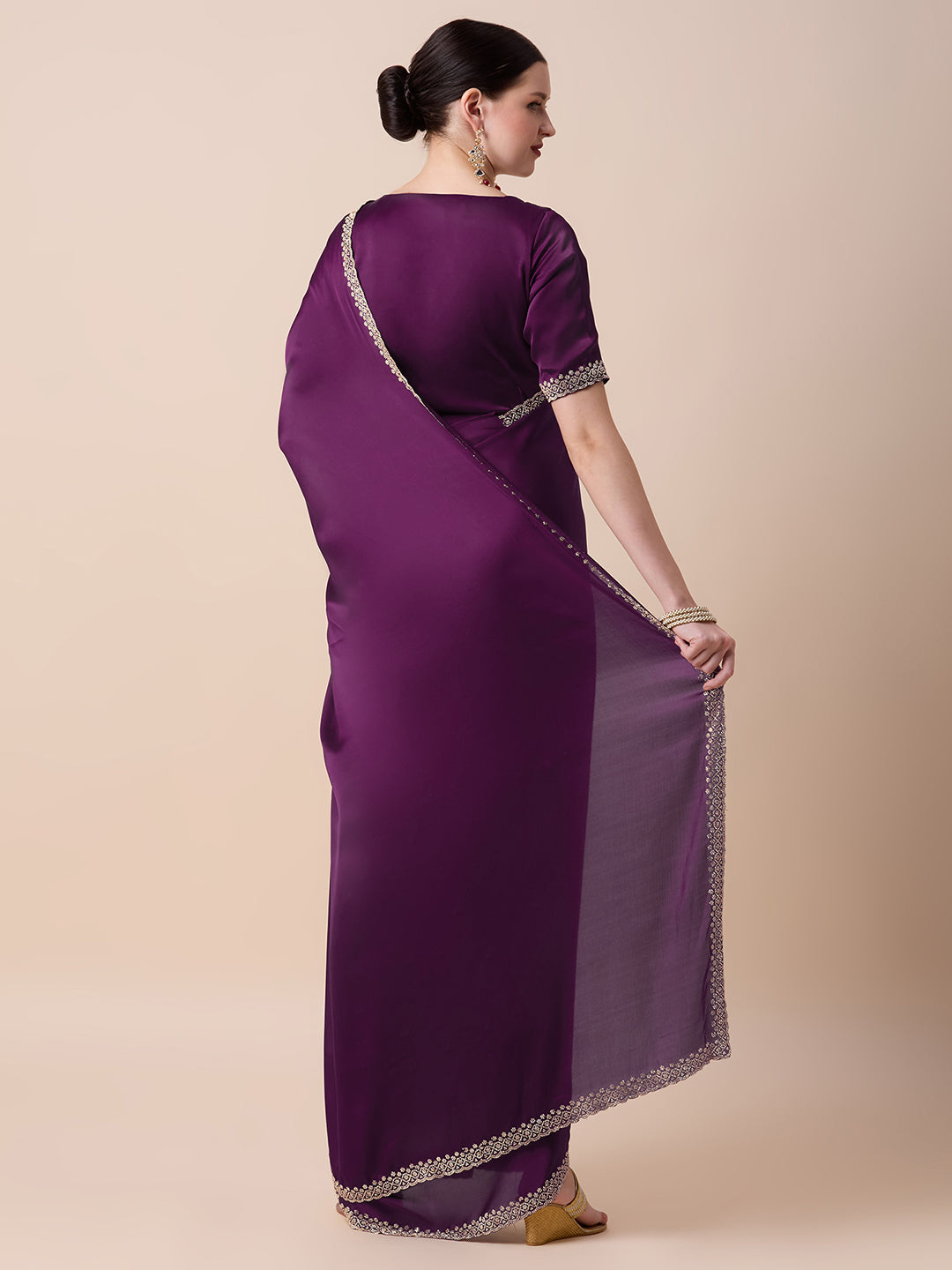 Vanya Ready to Wear Saree Gown - Roop Darshan