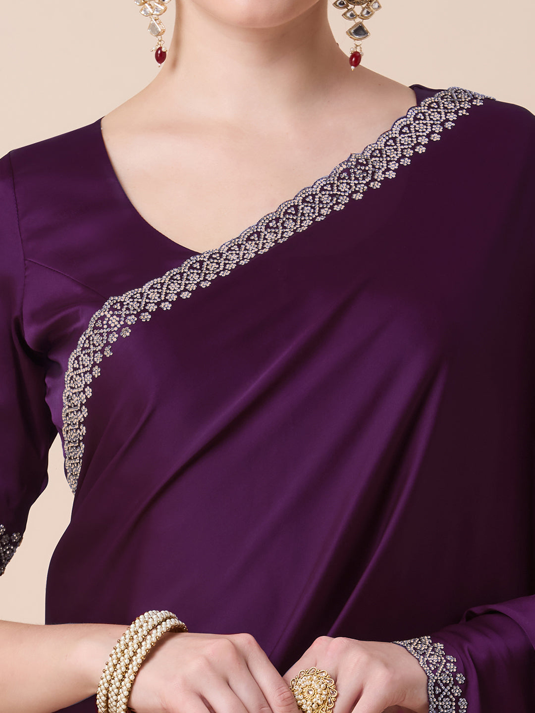 Vanya Ready to Wear Saree Gown - Roop Darshan