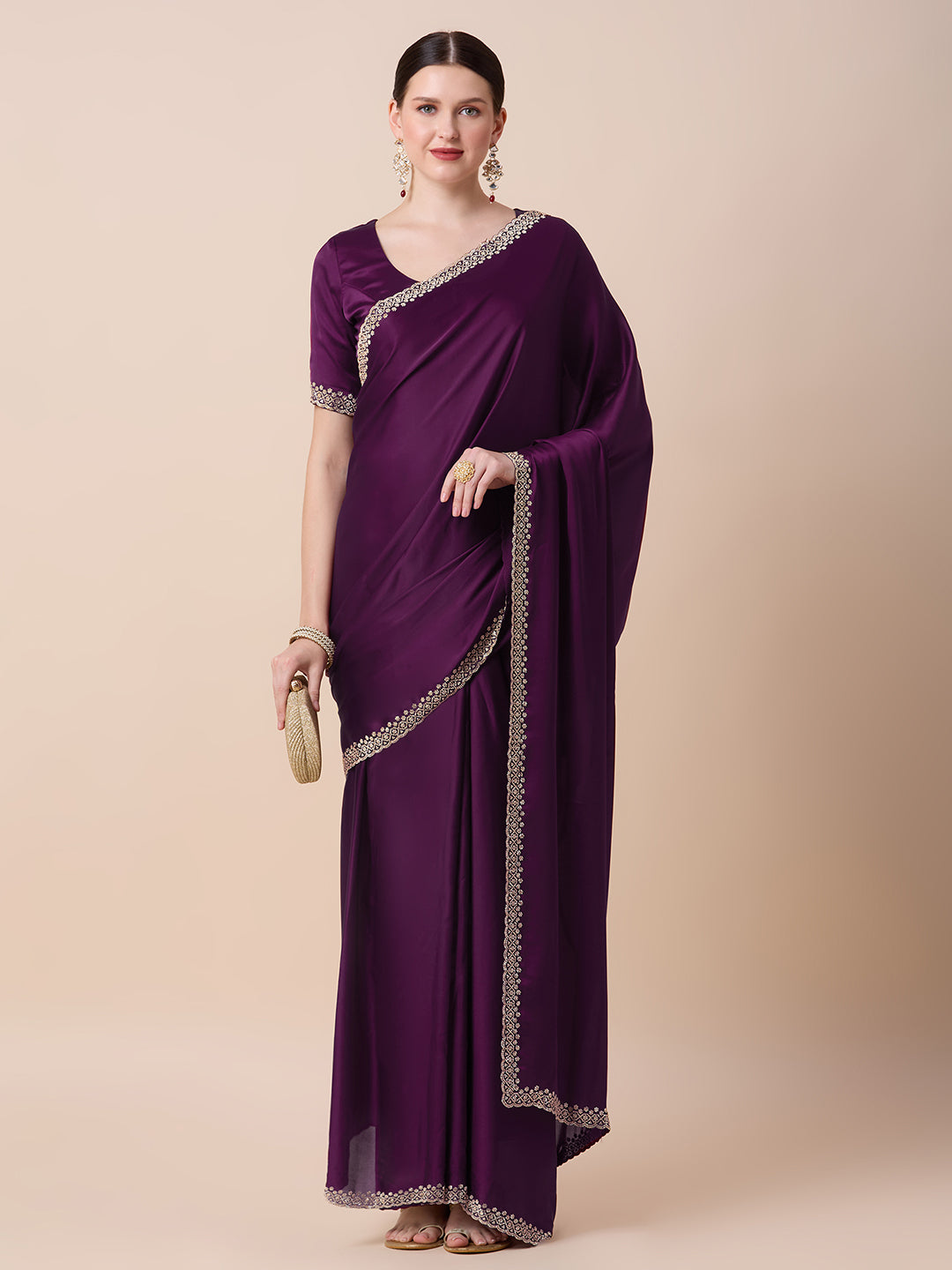 Vanya Ready to Wear Saree Gown - Roop Darshan