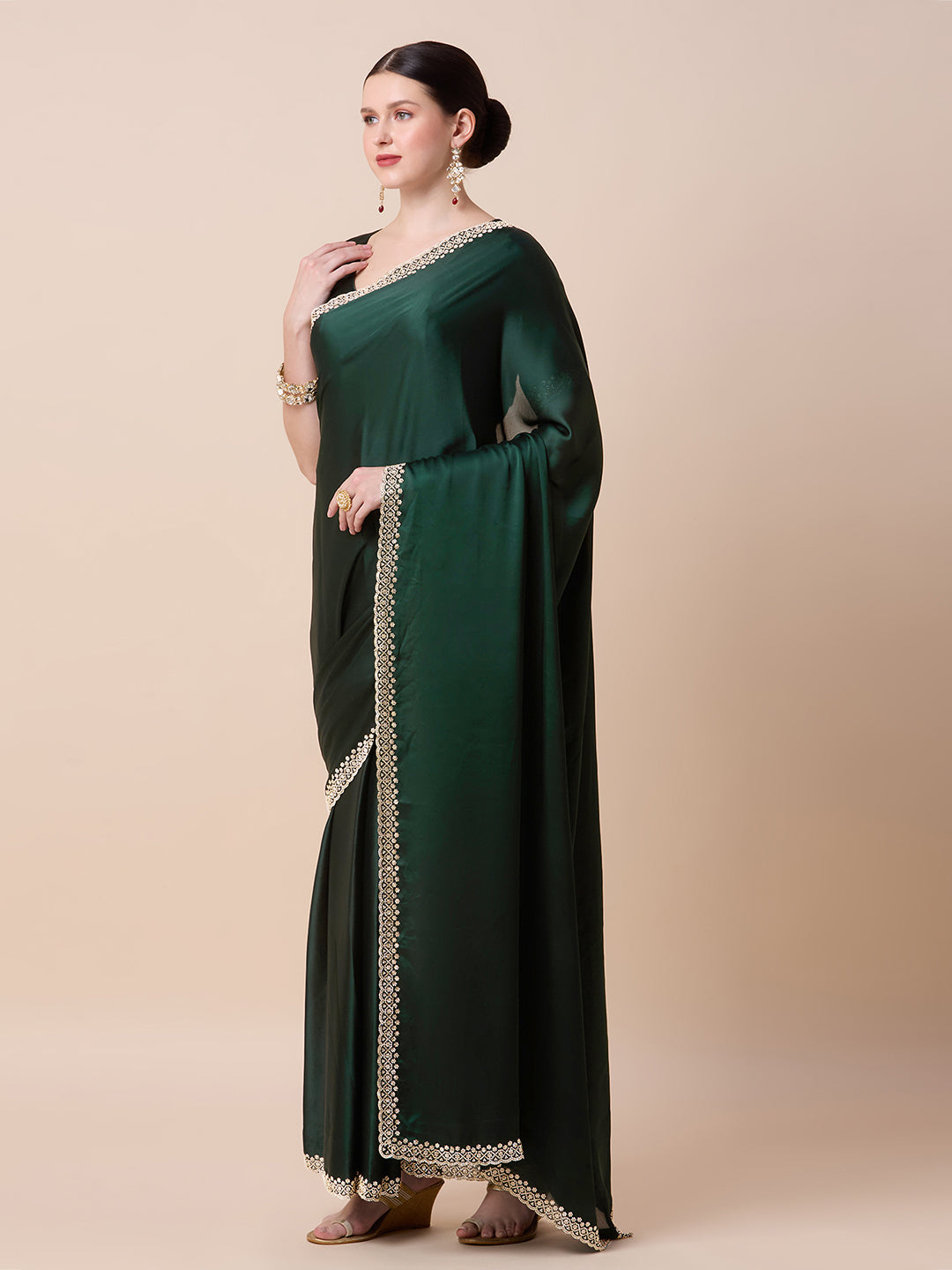 Vanya Ready to Wear Saree Gown - Roop Darshan