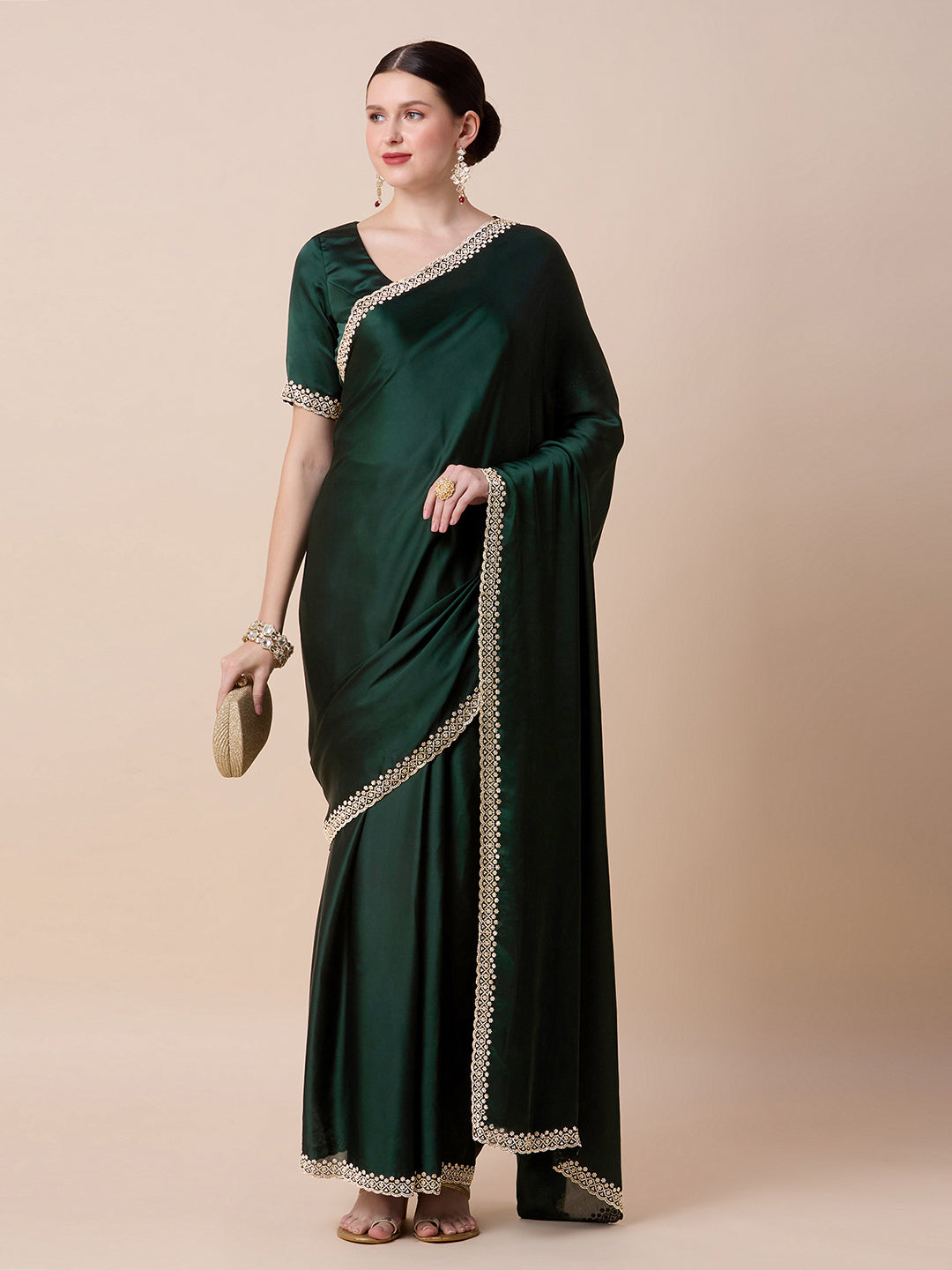 Vanya Ready to Wear Saree Gown - Roop Darshan