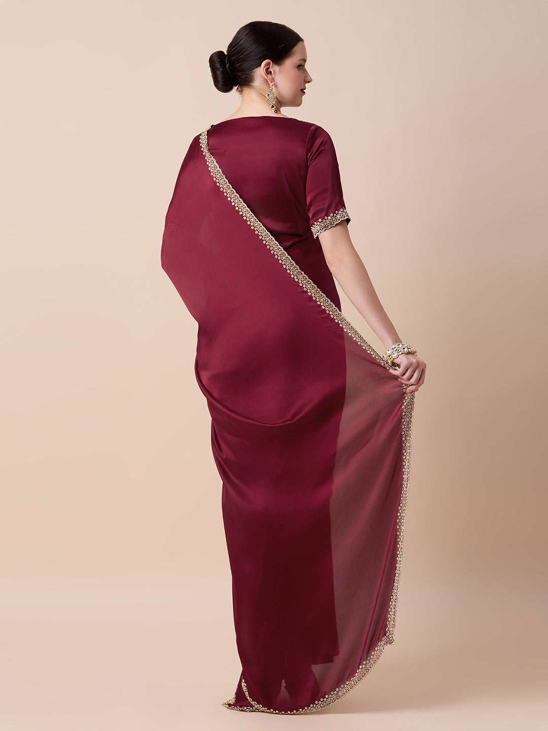 Vanya Ready to Wear Saree Gown - Roop Darshan