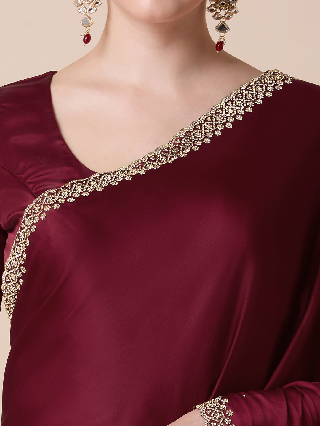 Vanya Ready to Wear Saree Gown - Roop Darshan