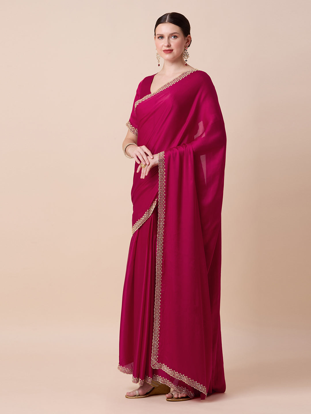 Vanya Ready to Wear Saree Gown - Roop Darshan