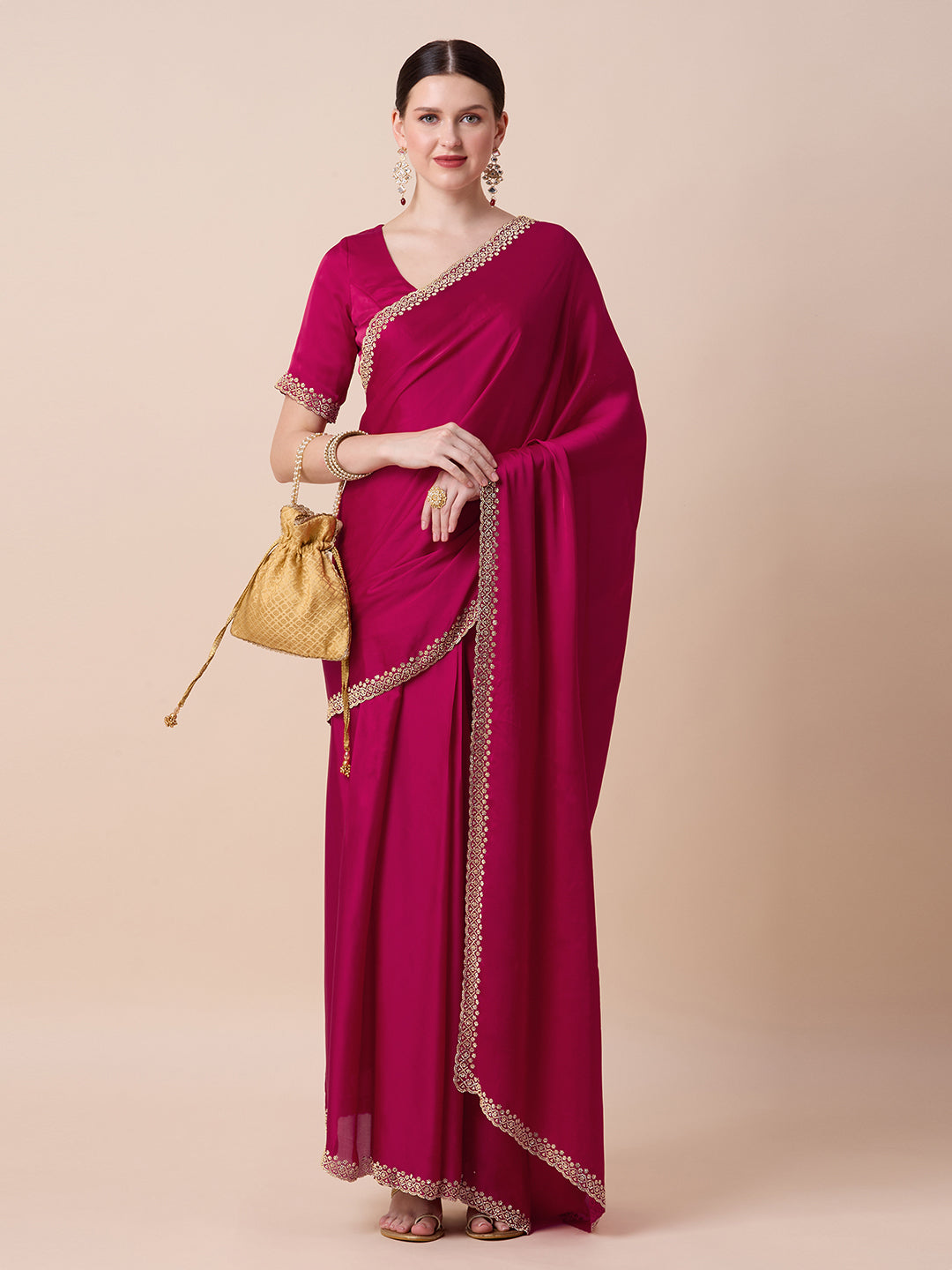 Vanya Ready to Wear Saree Gown - Roop Darshan