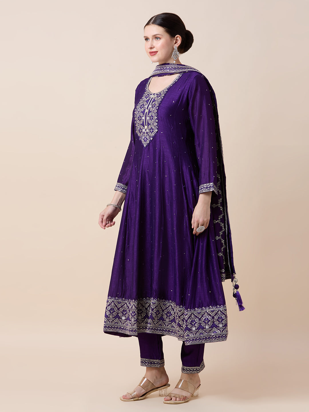 Keshni Flair Suit - Roop Darshan