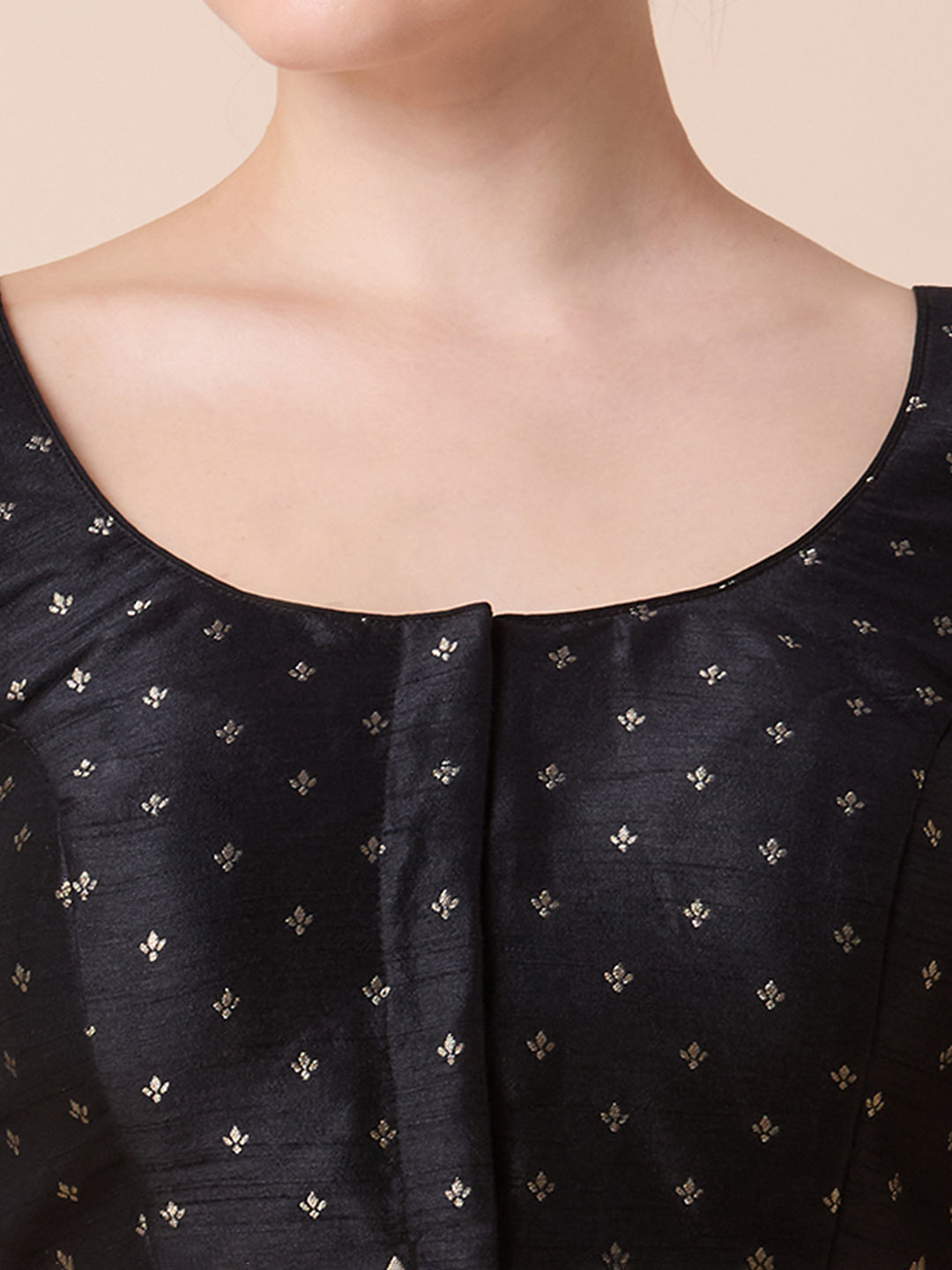 Dupion Silk Saree Blouse - Roop Darshan