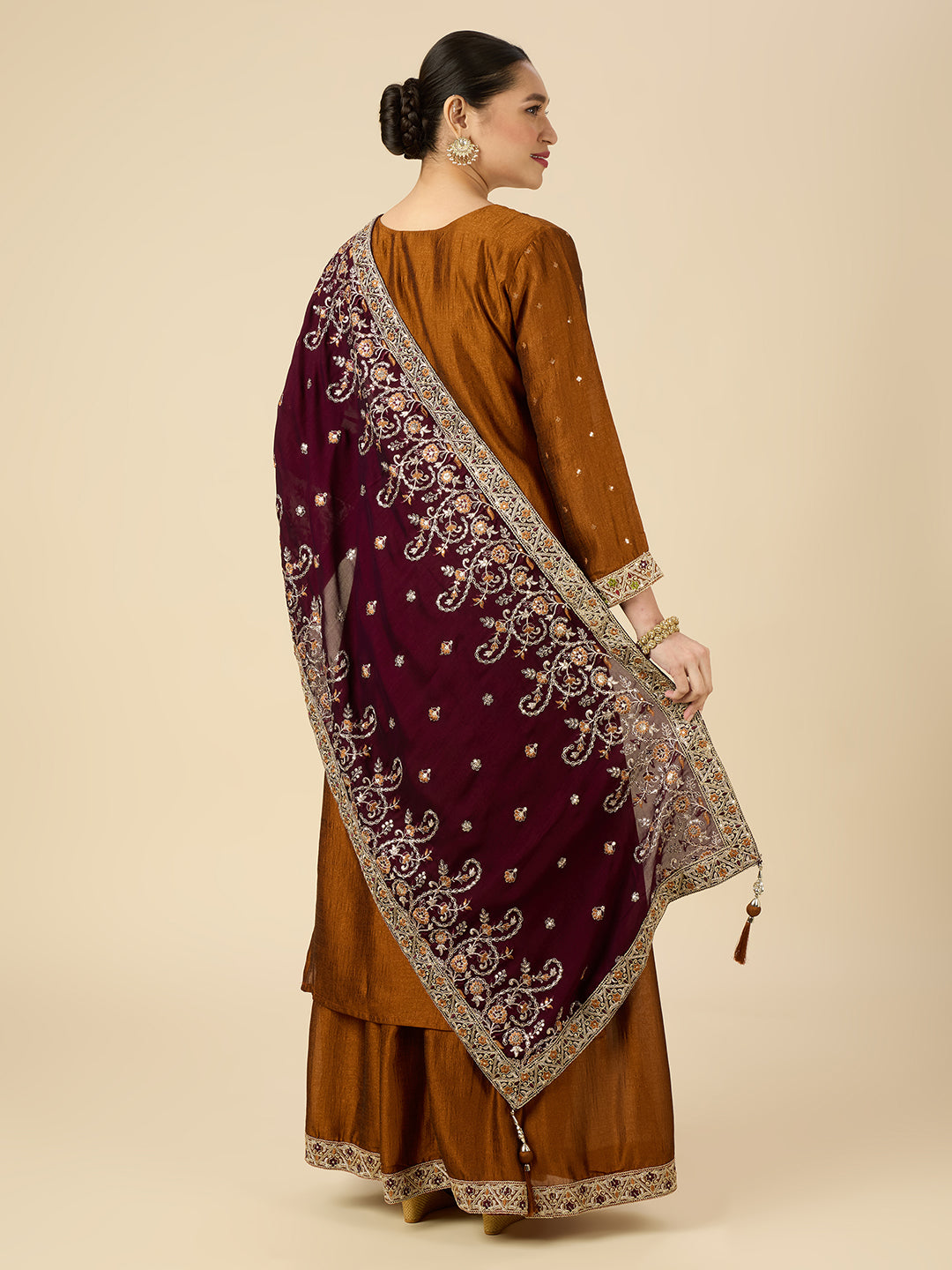 Shivani Palazzo Suit - Roop Darshan
