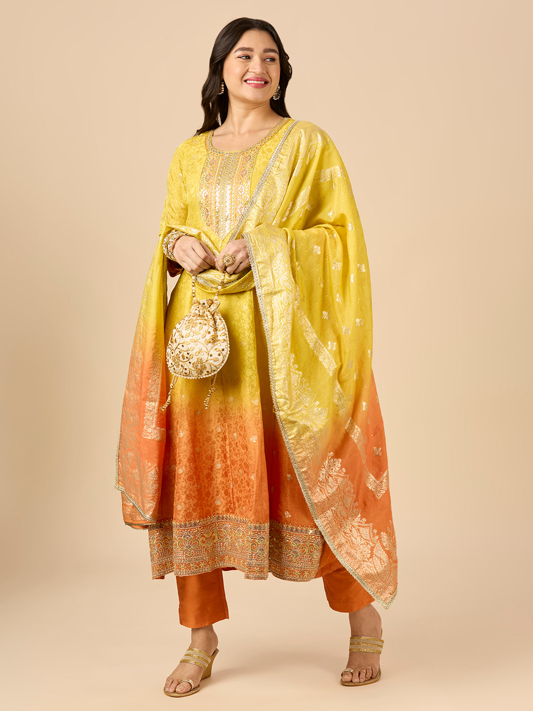Rehana Flair Suit - Roop Darshan