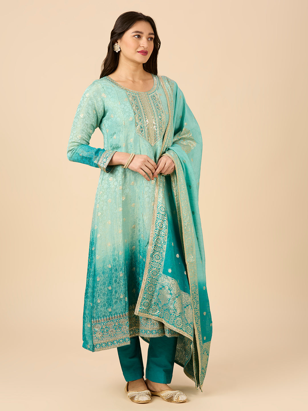Rehana Flair Suit - Roop Darshan