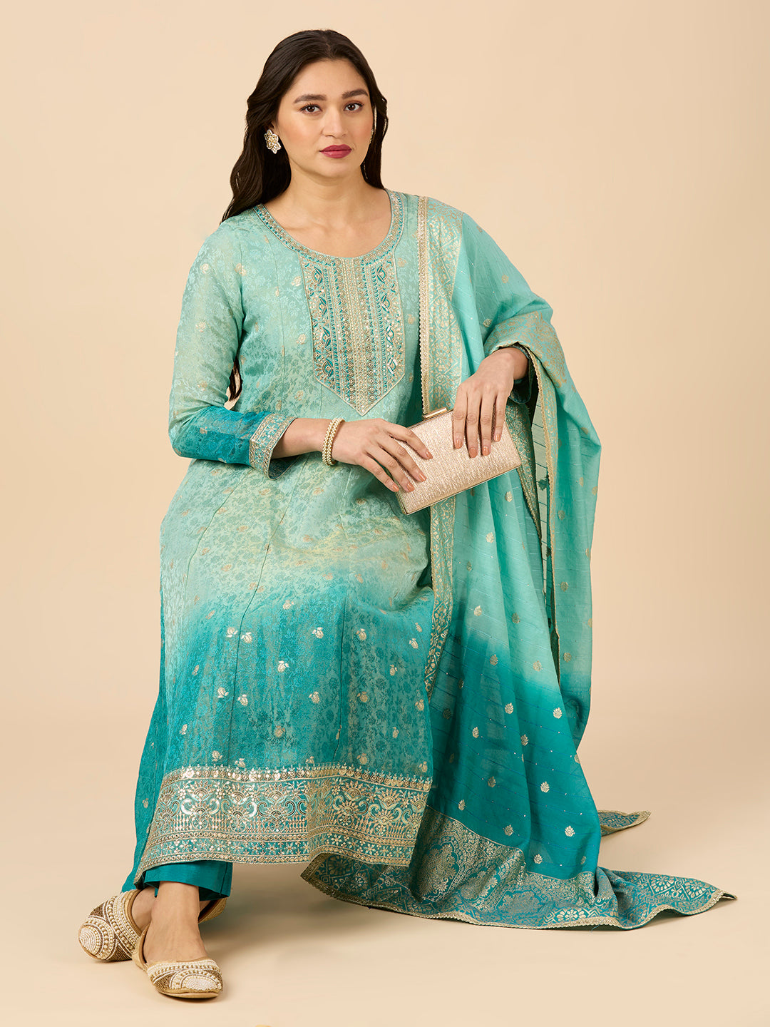 Rehana Flair Suit - Roop Darshan