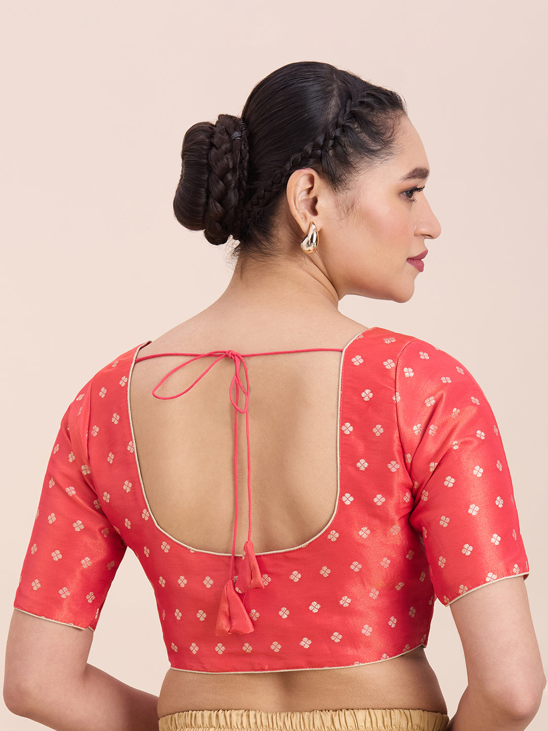 Silk Saree Blouse - Roop Darshan