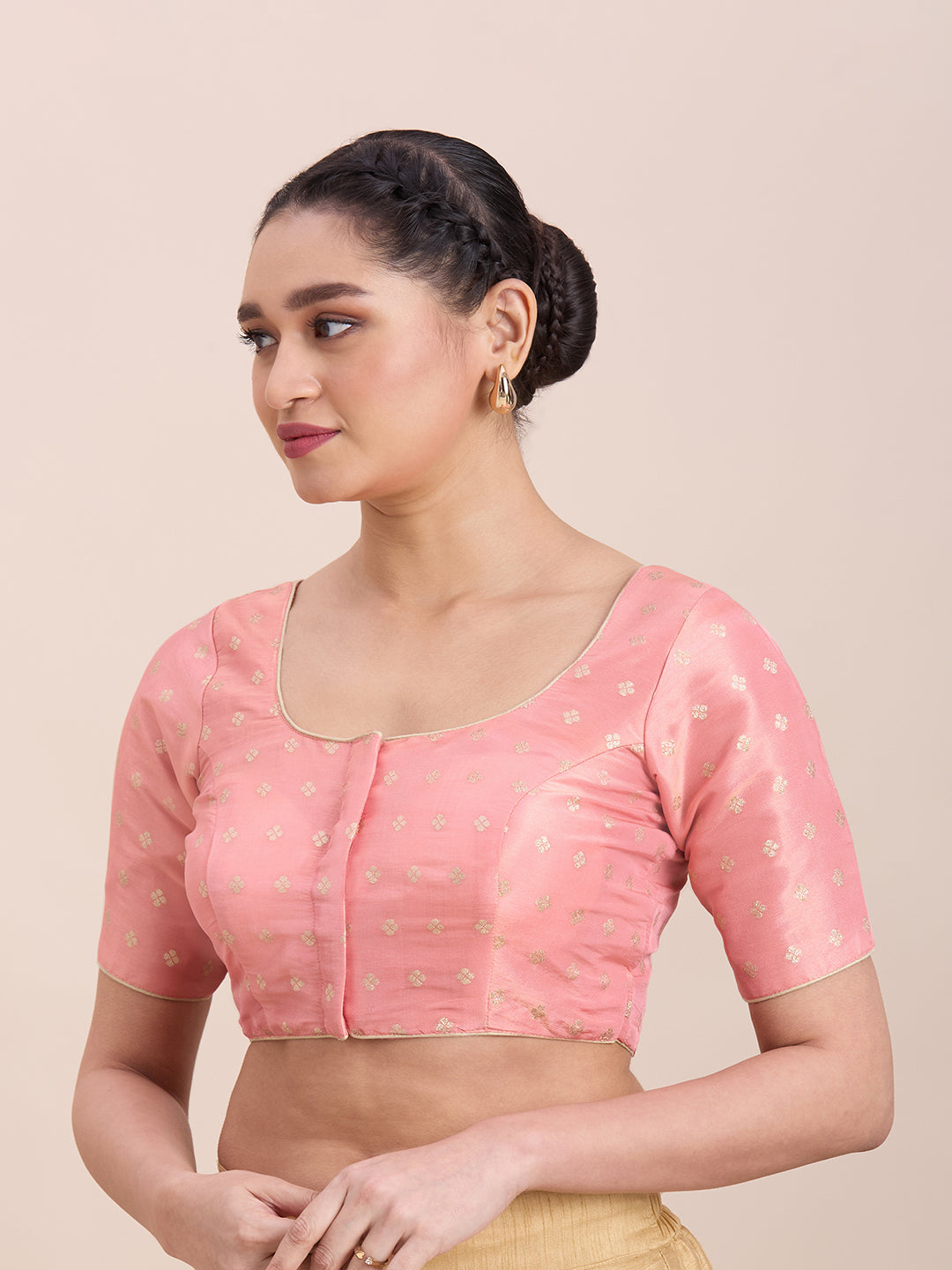 Silk Saree Blouse - Roop Darshan