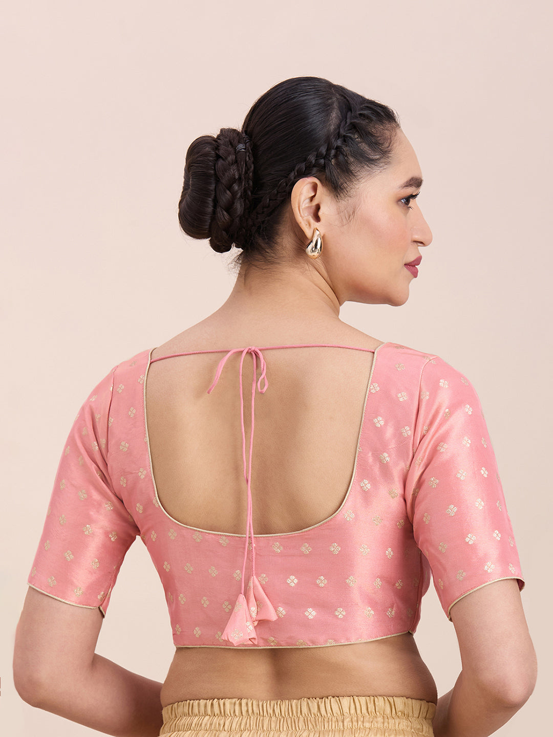 Silk Saree Blouse - Roop Darshan