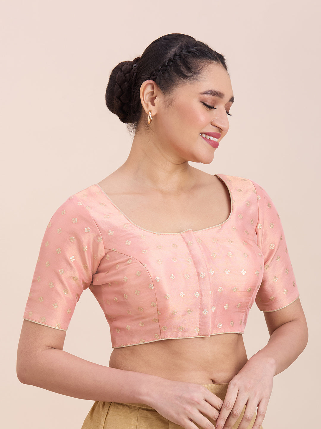 Silk Saree Blouse - Roop Darshan