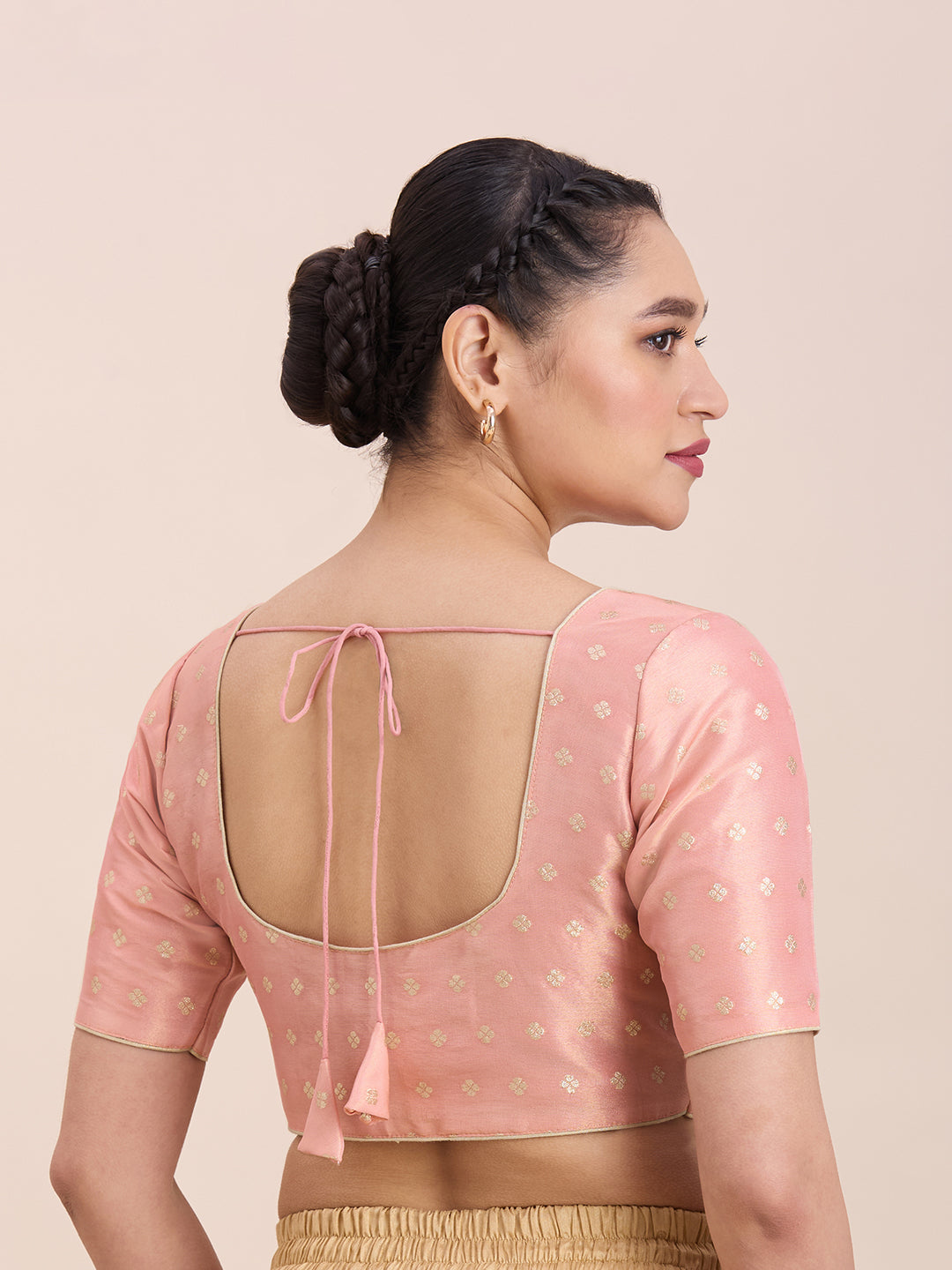 Silk Saree Blouse - Roop Darshan