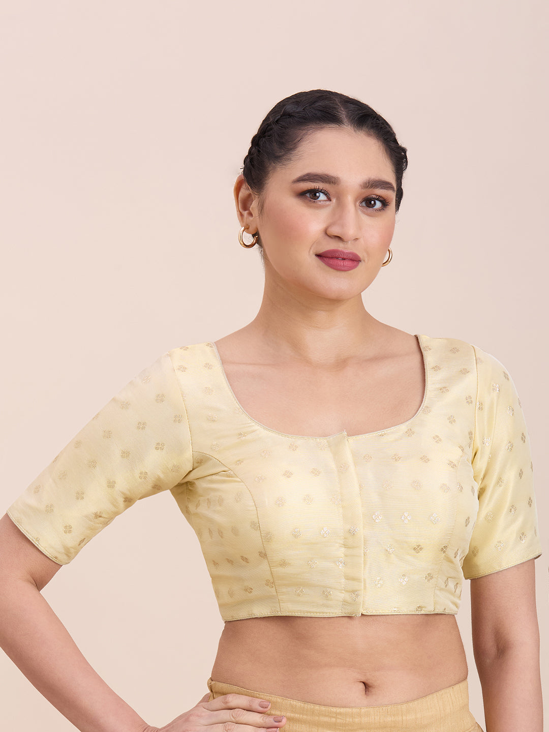 Silk Saree Blouse - Roop Darshan